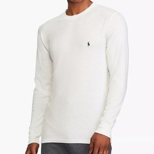 POLO RalphLauren's Men’s Thermal Knit Pajama Shirt Size L - NEW